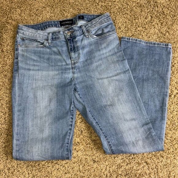Lucky Brand Lolita boot cut jeans medium wash Sz 14/32 - Picture 2 of 9